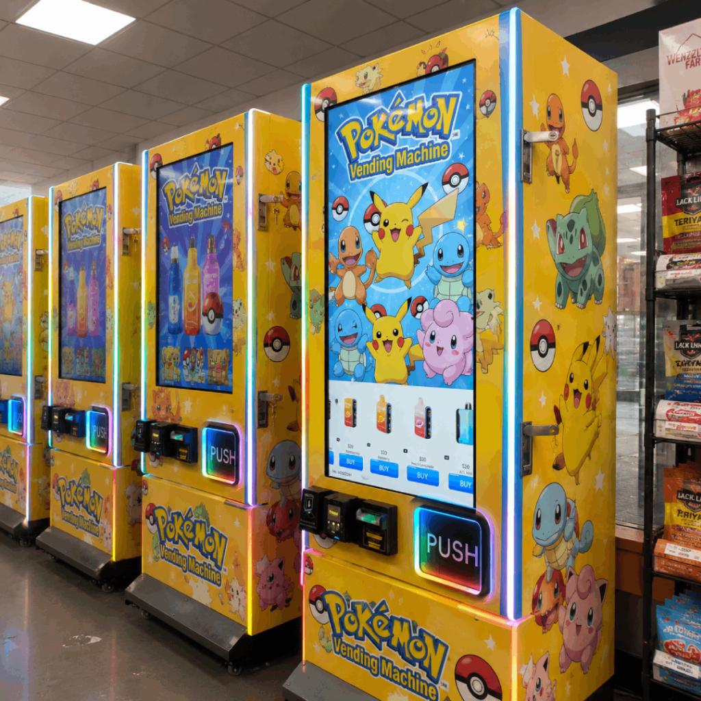 How to Start a Pokémon Card Vending Machine Business